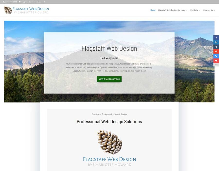 flagstaff professional website design services