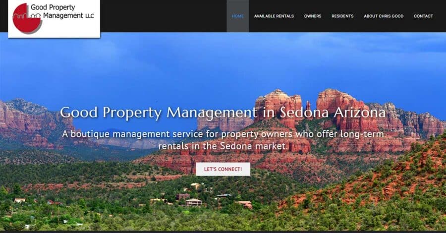 property management web design