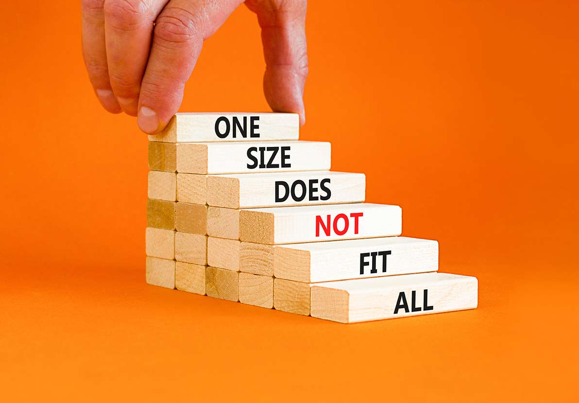 SEO is NOT a one-size-fits-all service