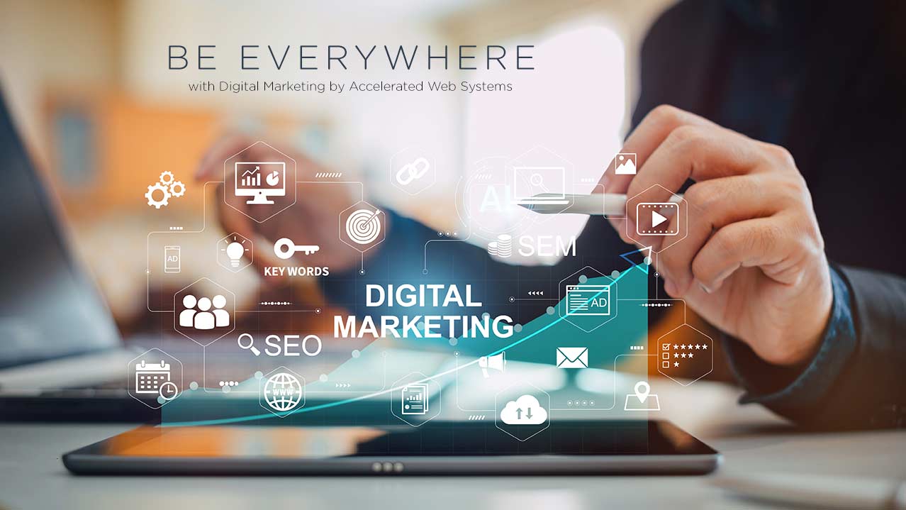 Be Everywhere with Digital Marketing by Accelerated Web Systems