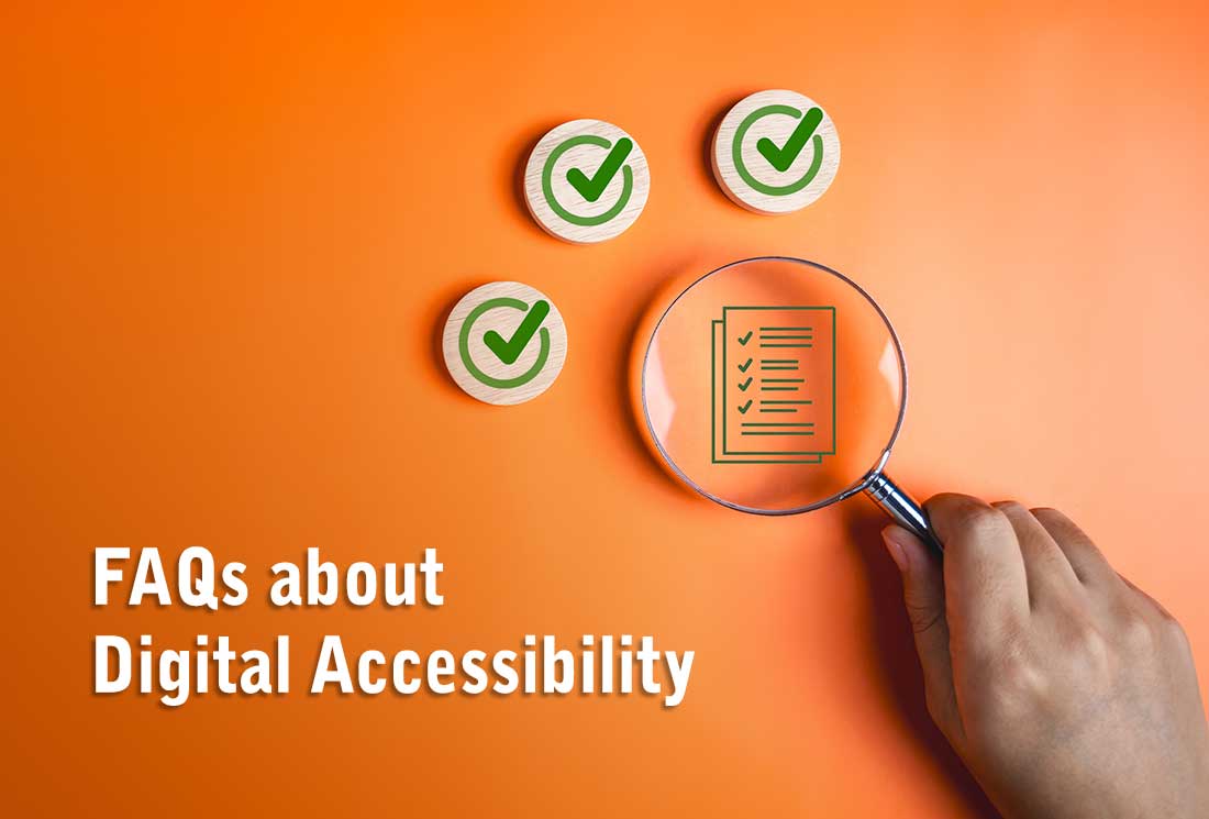 Digital and Web Accessibilty FAQs