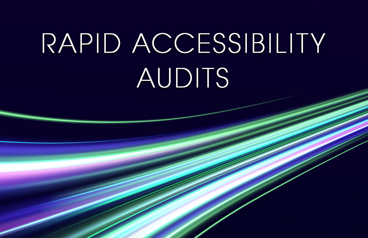 Rapid Accessibility Audits for your website