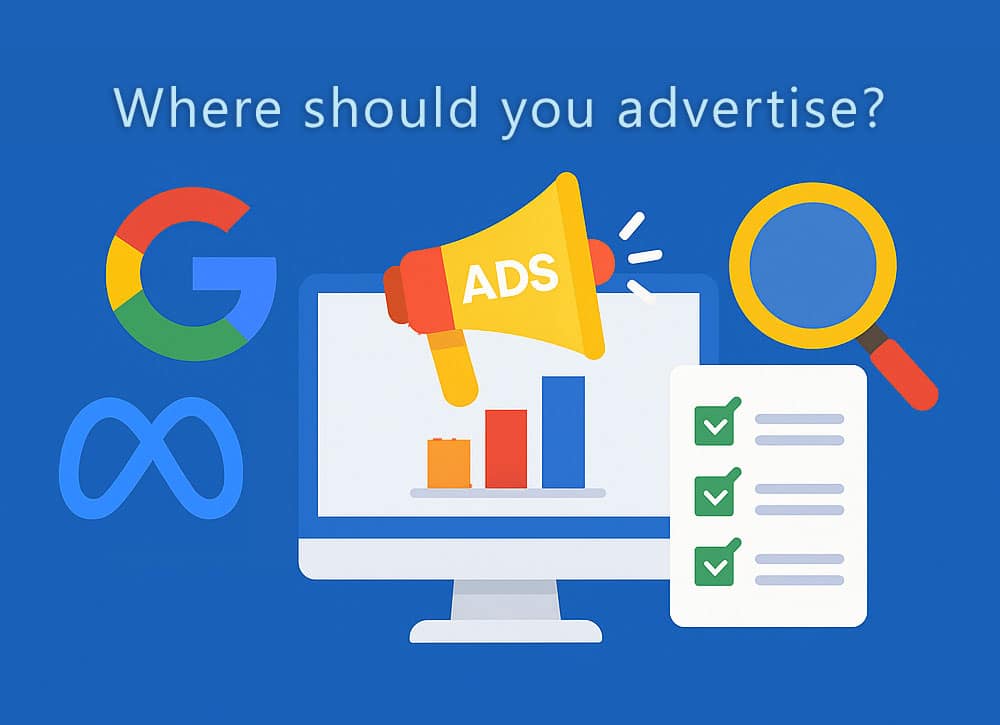 Where should you advertise online?