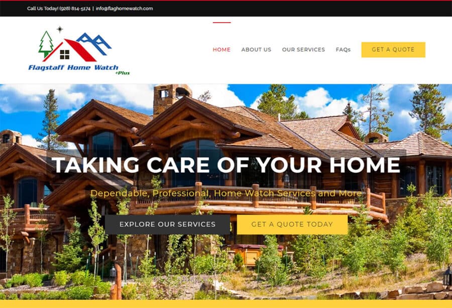 Flagstaff web design and SEO